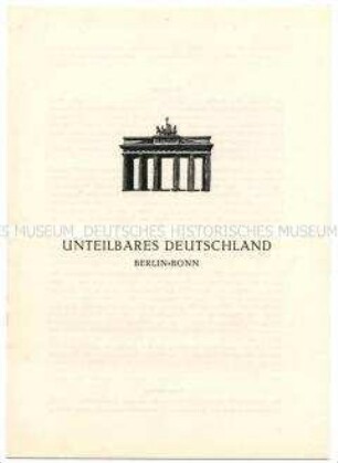 Statut des Kuratoriums Unteilbares Deutschland