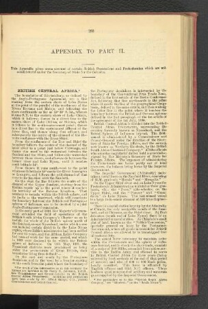 British Central Africa