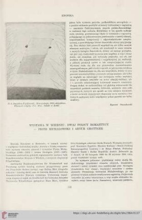 Wystawa w Wiedniu: dwaj polscy romantycy - Piotr Michałowski i Artur Grottger