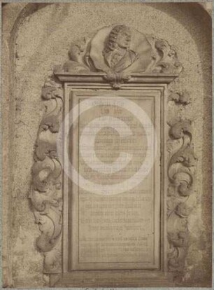 Epitaph Benjamin auf dem Friedhof Bunzlau