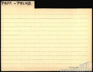 PAFF.-PALMB.