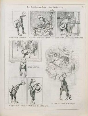 "Der Grasbauern-Sepp in der Ausstellung"