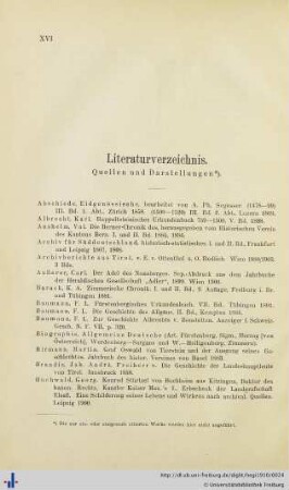 Literaturverzeichnis.
