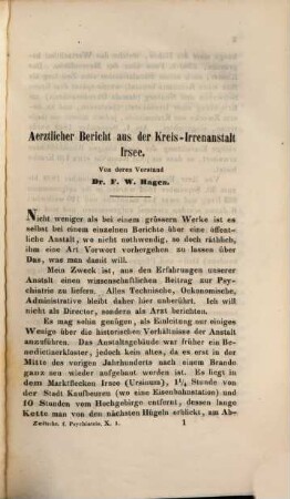 Allgemeine Zeitschrift für Psychiatrie und psychisch-gerichtliche Medizin : hrsg. von Deutschlands Irrenärzten. 10, 10. 1853
