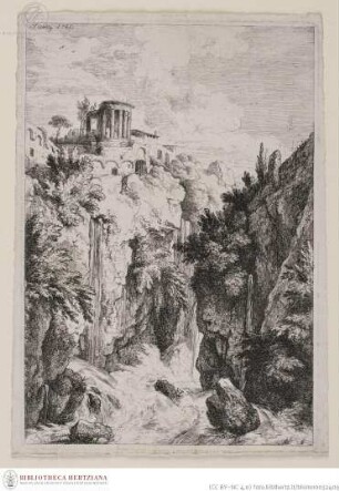 Der Sybillentempel in Tivoli