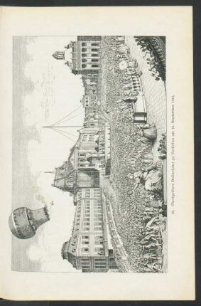 Tafel: 80. Montgolfiers Ballonfahrt [...]