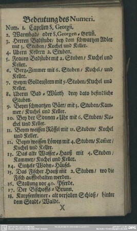 Bedeutung des Numeri