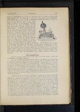 Correspondenz.