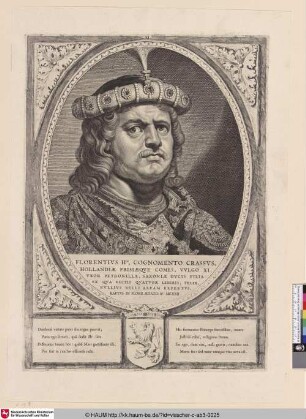 Florentius II, Cognomento Crassus, Hollandiae Frisiaeque Comes