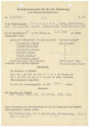 Gradmann, Hans