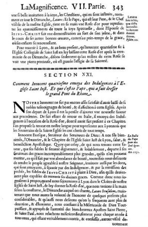 Section XXI - XXX