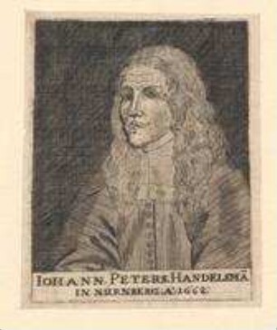 Johann Peters, Handelsmann in Nürnberg