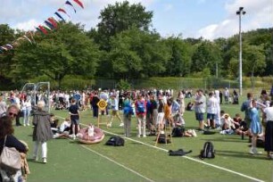 Bad Oldesloe: Kindervogelschießen: Exer: Wettspiele auf Fußballplatz: 13. Juli 2023