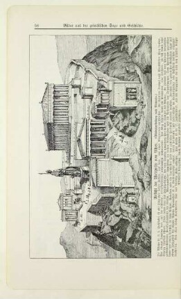 Ansicht der Akropolis von Athen