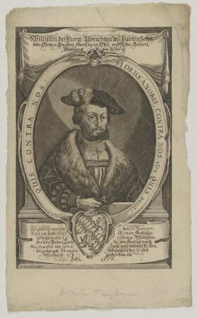 Bildnis des Wilhelm der Vierte Herzog in Ober und Nieder Baiern