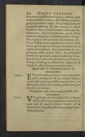 Tituli Canonum diuersorum Conciliorum Africanae prouinciae.