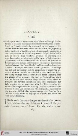 Chapter V (1543)