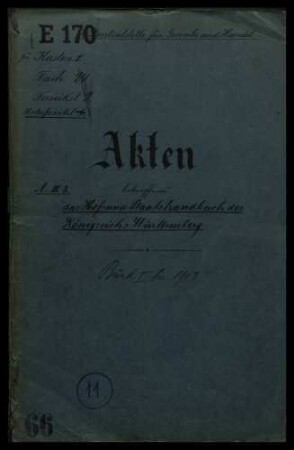 Ergänzung des Hof- und Staatshandbuchs des Königreichs Württemberg
