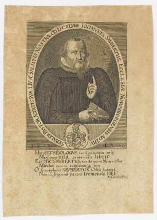 Bildnis des Johannes Savbertus
