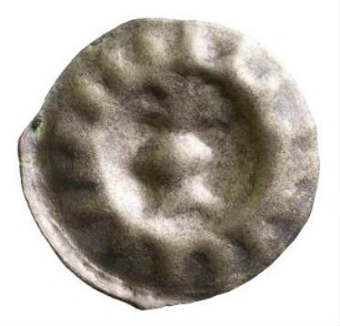 Münze, Hohlpfennig, 1440/1470