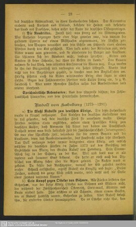 Rudolf von Habsburg (1273-1291)
