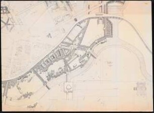Gebiet ehemaliger Lehrter Bahnhof, Berlin-Tiergarten Schinkelwettbewerb 1979: Grundrisse, Isometrie