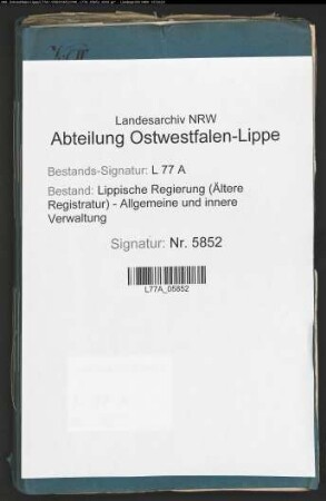 Anstellung des Wärterpersonals im Irrenhaus zu Brake, Bd. 4
