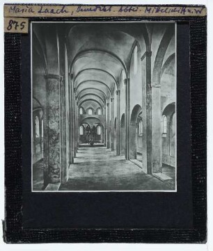 Maria Laach, Abteikirche : Innenansicht, Blick nach W