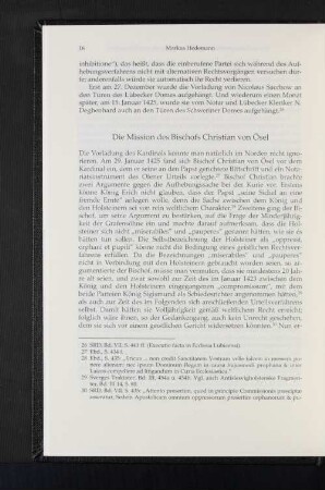 Die Mission des Bischofs Chrstian von Ösel
