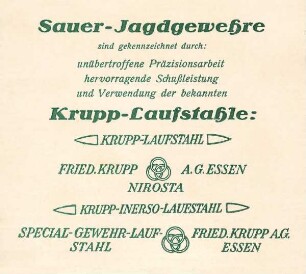Anzeige aus „Deutsche Jagd“
