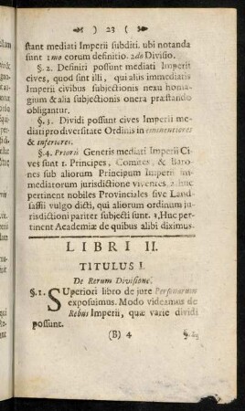 23-43, Libri II.