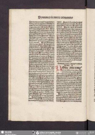 Dominica tertia aduentus domini