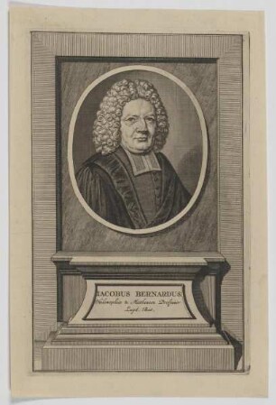 Bildnis des Iacobus Bernardus