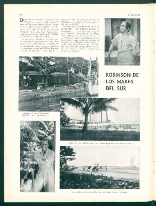 Robinson de los mares del sur