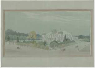 Thiersch, Friedrich von; Kassel; Stadthalle - Perspektive