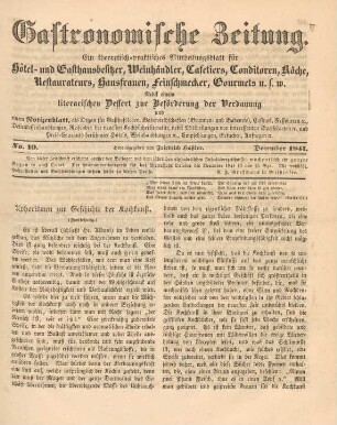 Nr. 10 (December 1841)