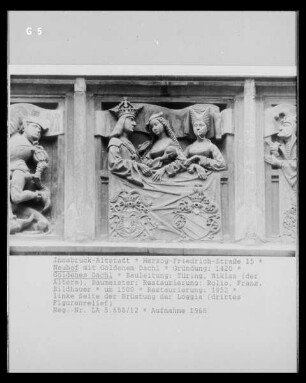 Neuhof — Goldenes Dachl — Relief