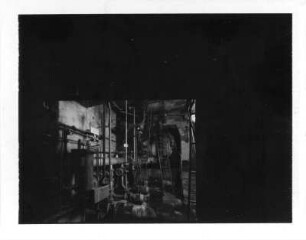 Riesa-Merzdorf, Paul-Greifzu-Straße. Altes Heizkraftwerk (1954). Kondensatanlage