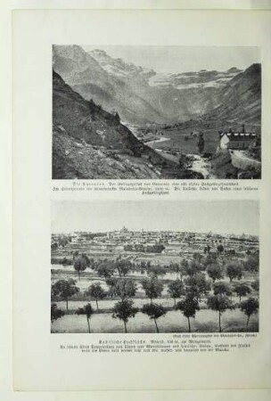 Die Pyrenäen. Der Gebirgszirkus von Gavarnie, eine echt alpine Hochgebirgslandschaft