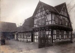 bei Kandel. Haus 41. Fachwerk. Bauernhaus
