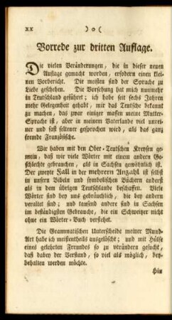 Vorrede zur dritten Auflage
