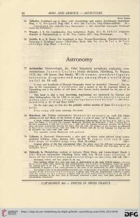 Astronomy (No. 77 - 86)