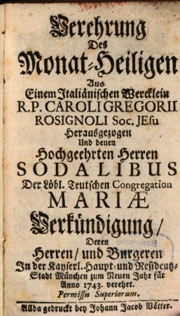 Verehrung Des Monat-Heiligen