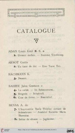 7-24 Catalouge (Nr. 1-203)