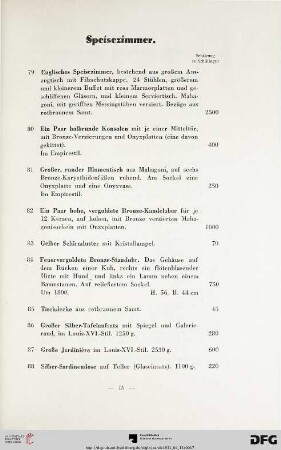 Speisezimmer (Nr. 79-115)