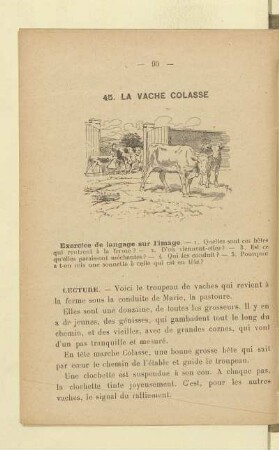 45. La vache colasse