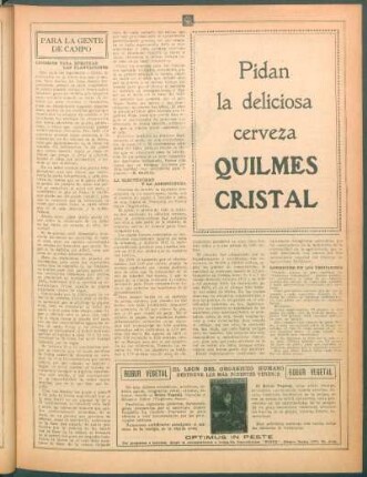 La electricidad y la agricultura