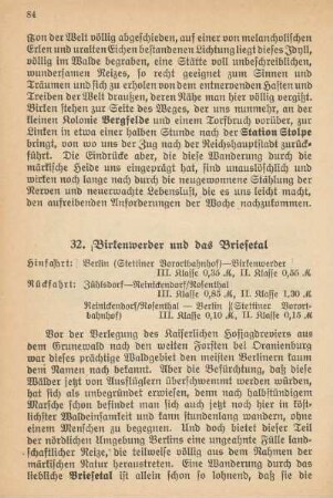 32. Birkenwerder und das Briesetal