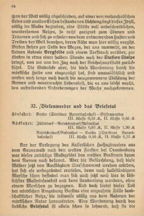 32. Birkenwerder und das Briesetal