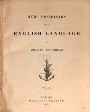 A new dictionary of the English language. 2, L to Z